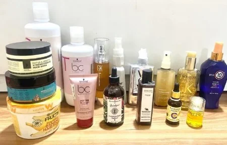 نرم کننده مو ماسک مو و سرم مو