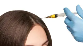صافی و احیای ساقه مو با کمک آنزیم تراپی مو