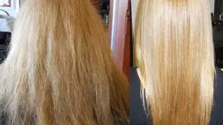 کراتینه کردن مو با مواد طبیعی