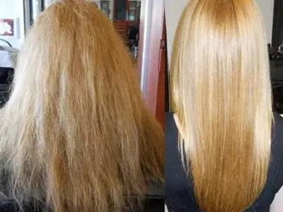 کراتینه کردن مو با مواد طبیعی