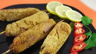 طرز تهیه کباب سبزیجات رژیمی
