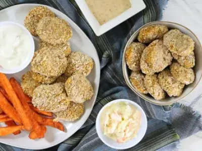 طرز تهیه ناگت سبزیجات
