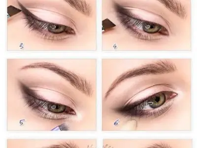 آموزش آرایش چشم شیک و ساده