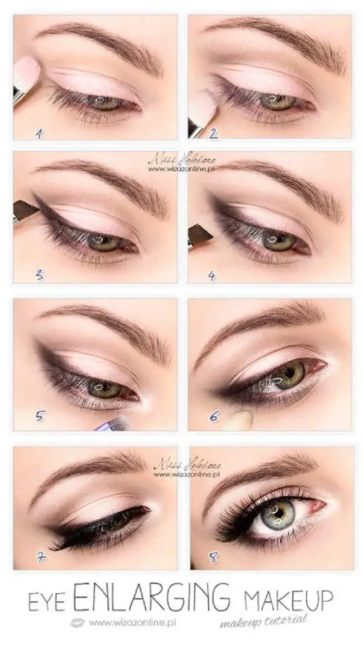 آموزش آرایش چشم شیک و ساده