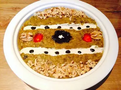 طرز تهیه کشک و بادمجان رژیمى