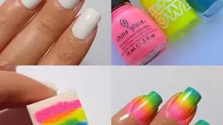 طراحی ناخن برای میهمانی های فوری!!
