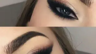 آرایش چشم پف‌دار