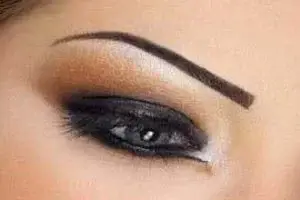 آموزش تصویری آرایش چشم دودی